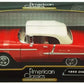 1955 CHEVROLET BEL AIR CONVERTIBLE RED SOFT TOP 1:18 MODEL CAR BY MOTORMAX 73184