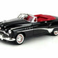 1949 BUICK ROADMASTER BLACK W/RED INTERIOR 1:18 DIECAST MODEL CAR MOTORMAX 73116