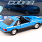 1981 FORD MUSTANG COBRA T-TOP BLUE 1:18 SCALE CAR