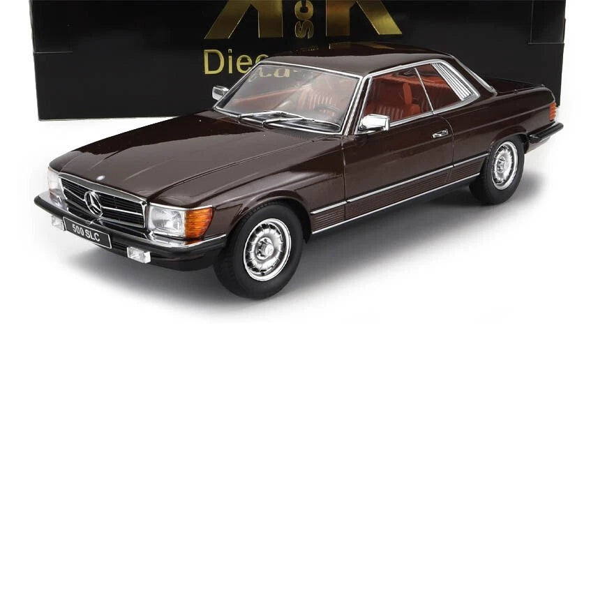 1981 MERCEDES BENZ S-CLASS 500SLC 6.0 AMG (C107) BROWN MET 1:18 SCALE
