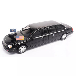 2001 CADILLAC DEVILLE PRESIDENTIAL LIMOUSINE 1:24 SCALE BY ROAD SIGNATURE 24018