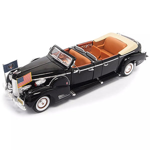 1938 CADILLAC V-16 PRESIDENTIAL LIMOUSINE 1:24 SCALE BY ROAD SIGNATURE 24028