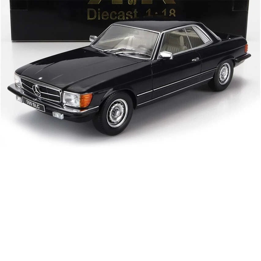 1981 MERCEDES BENZ S-CLASS 500SLC 6.0 AMG (C107) DARK BLUE 1:18 SCALE