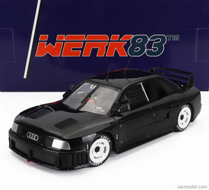 1989 AUDI 90 IMSA GTO TEST CAR MATTE BLACK 1:18 SCALE