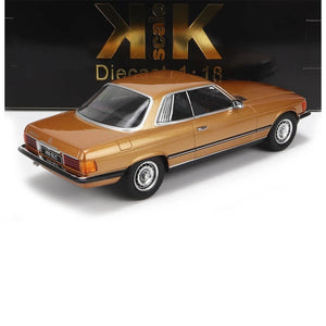 1980 MERCEDES BENZ SL-CLASS 450SLC COUPE (C107) GOLD MET 1:18 SCALE