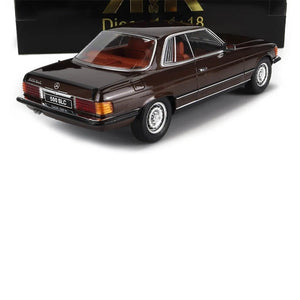 1981 MERCEDES BENZ S-CLASS 500SLC 6.0 AMG (C107) BROWN MET 1:18 SCALE